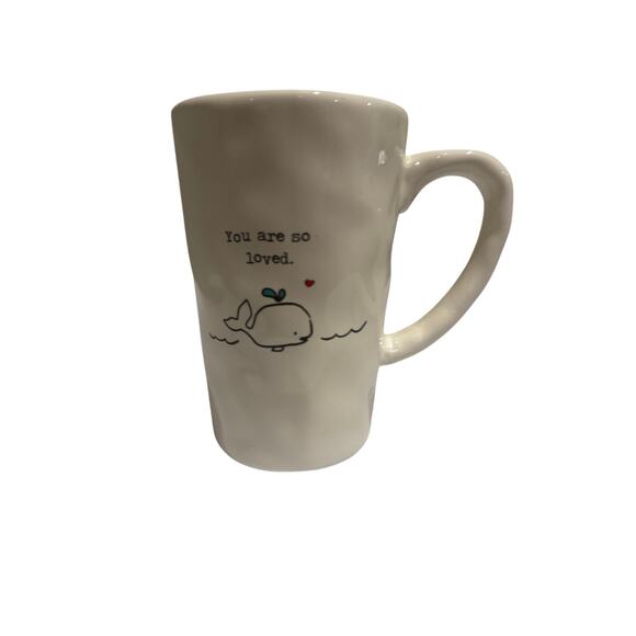 Natural Life You Are So Loved Whale Tall Mug - Picture 1 of 8